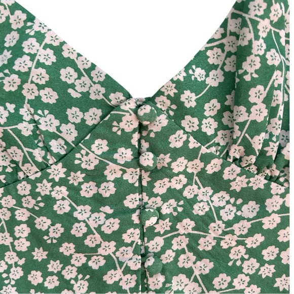 Princess Polly green and white crop top skirt set - Picture 5 of 5